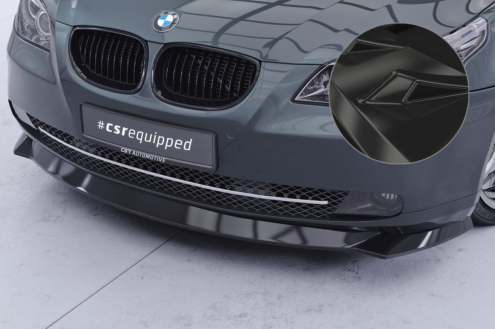 BMW 5 E60/E61 Facelift Front Splitter CSL467-G