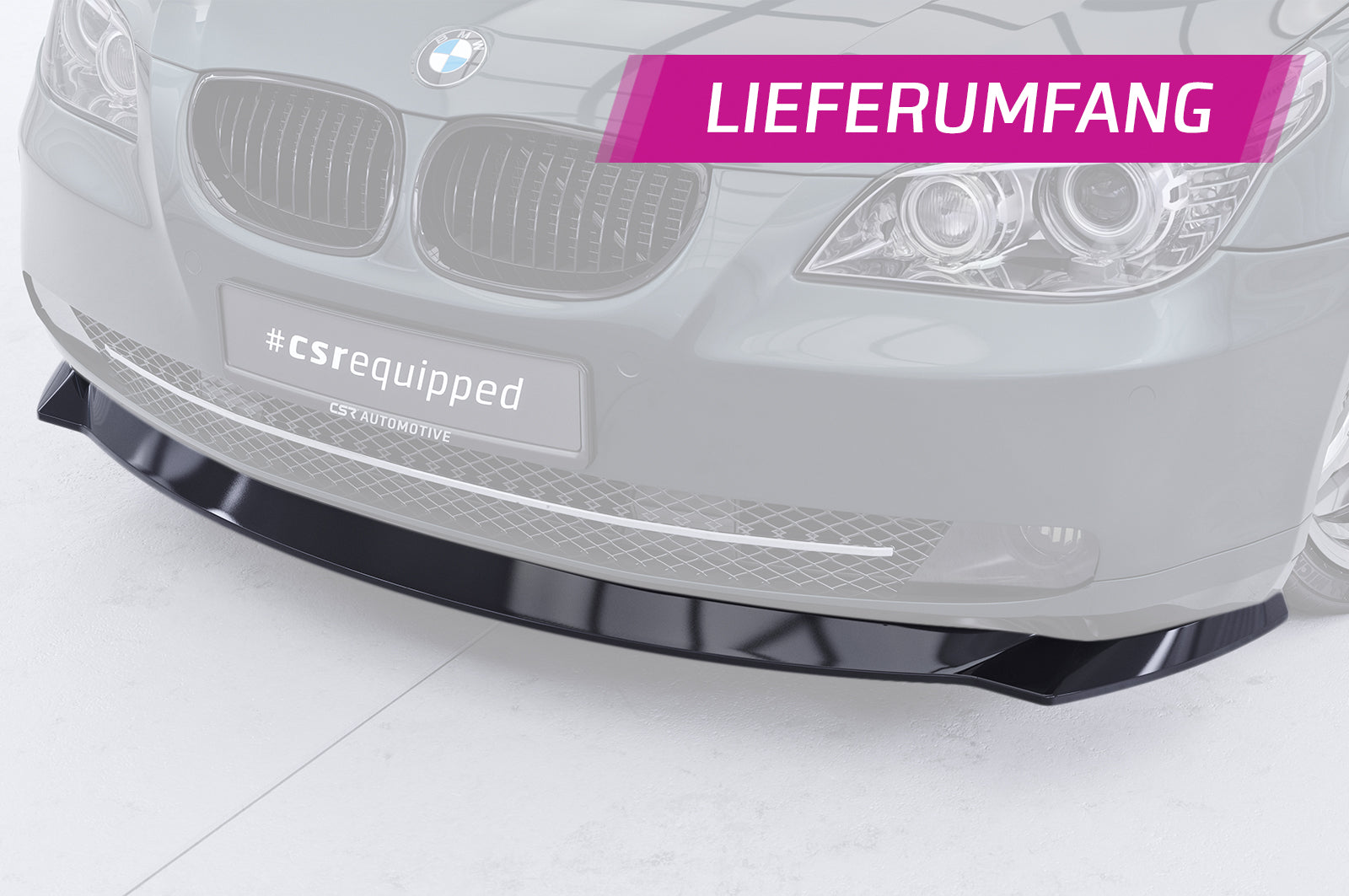 BMW 5 E60/E61 Facelift Front Splitter CSL467-G