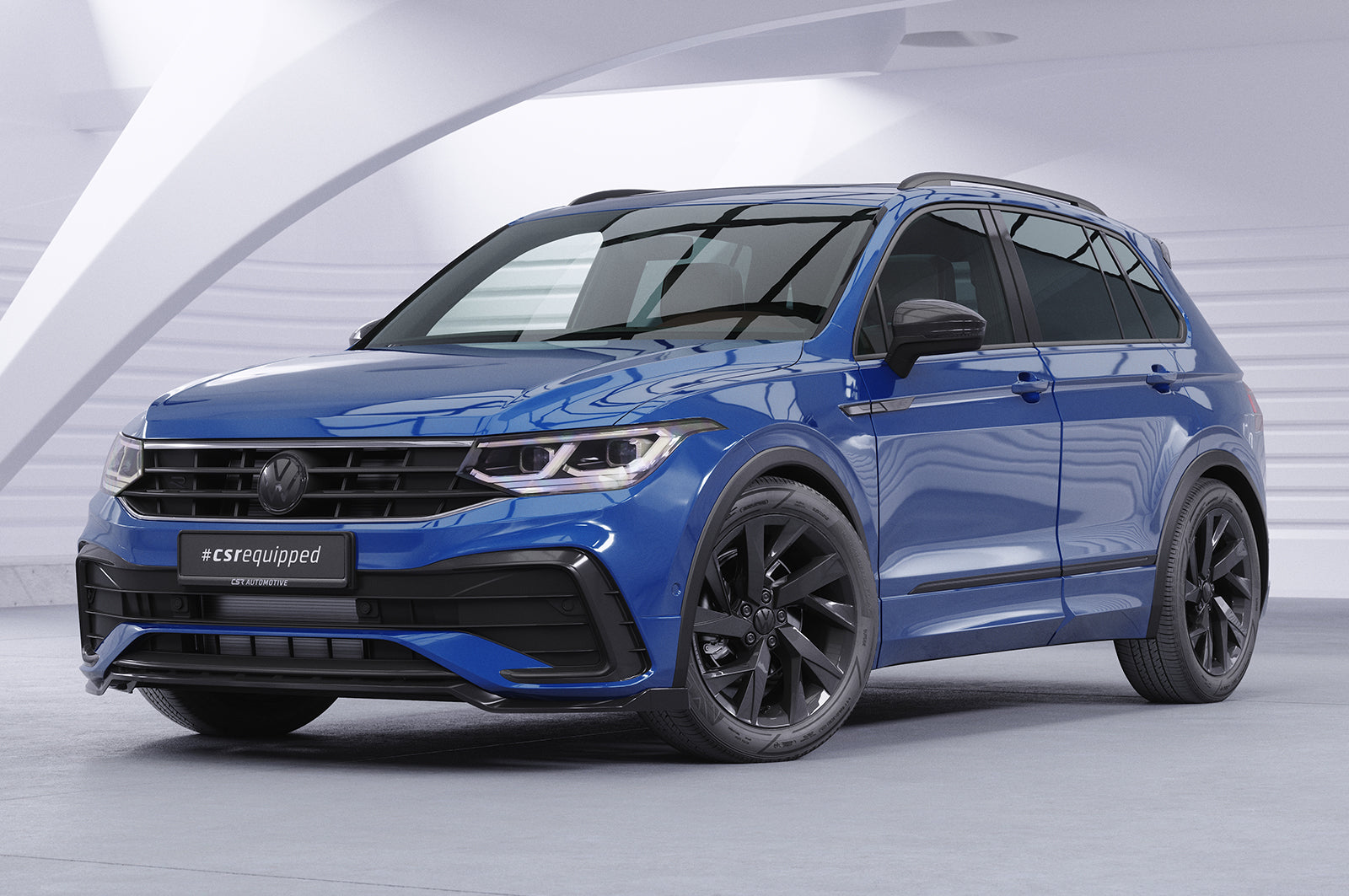 VW Tiguan II AD1 R-Line Front Splitter CSL475-G