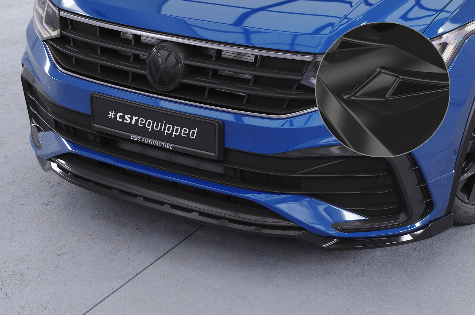 VW Tiguan II AD1 R-Line Front Splitter CSL475-G