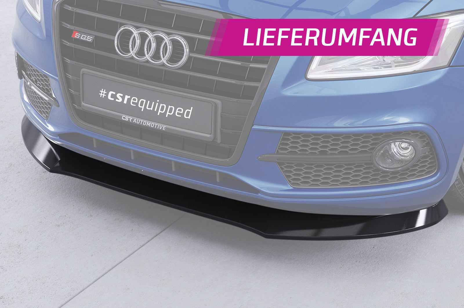 Audi SQ5 8R Front Splitter CSL480-G