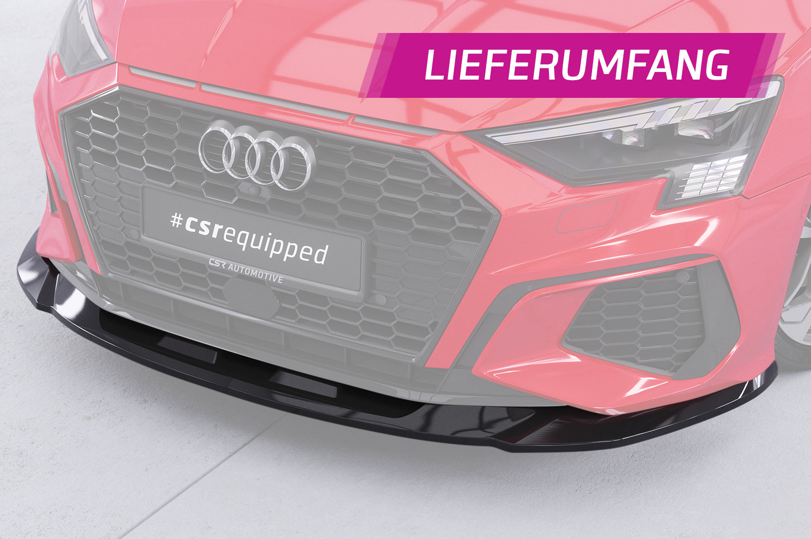 Audi A3 8Y S-Line/ S3 8Y Front Splitter CSL483-G