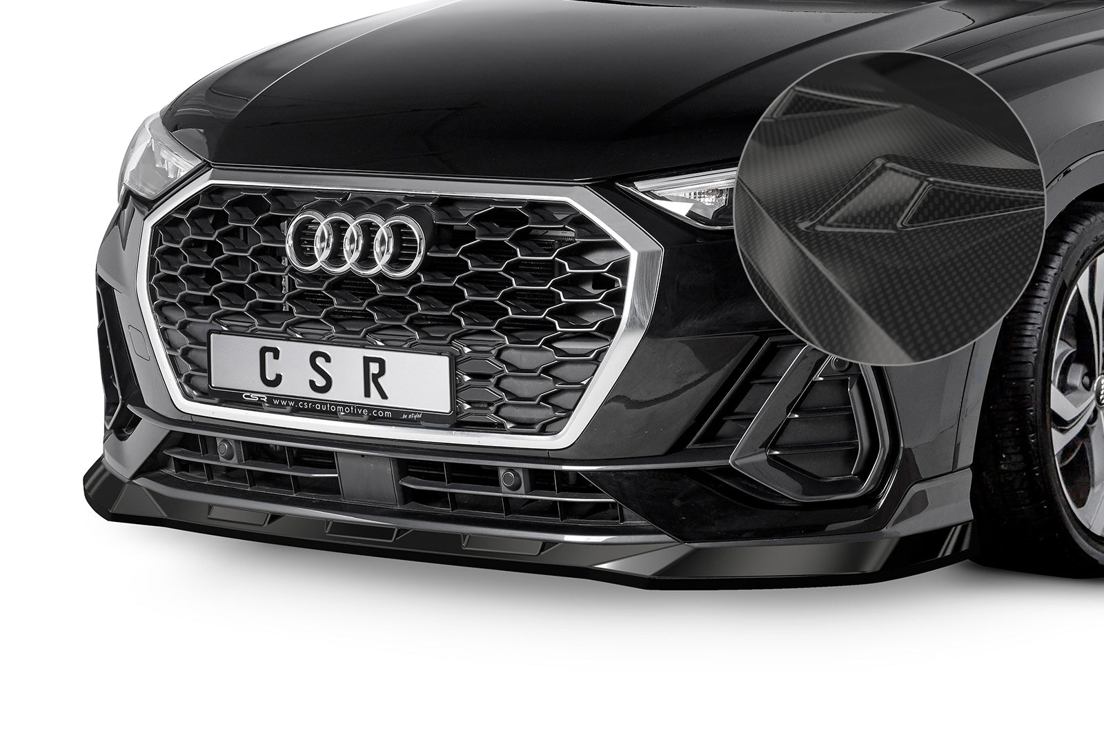 Audi Q3 F3 Sportback Front Splitter CSL485-G