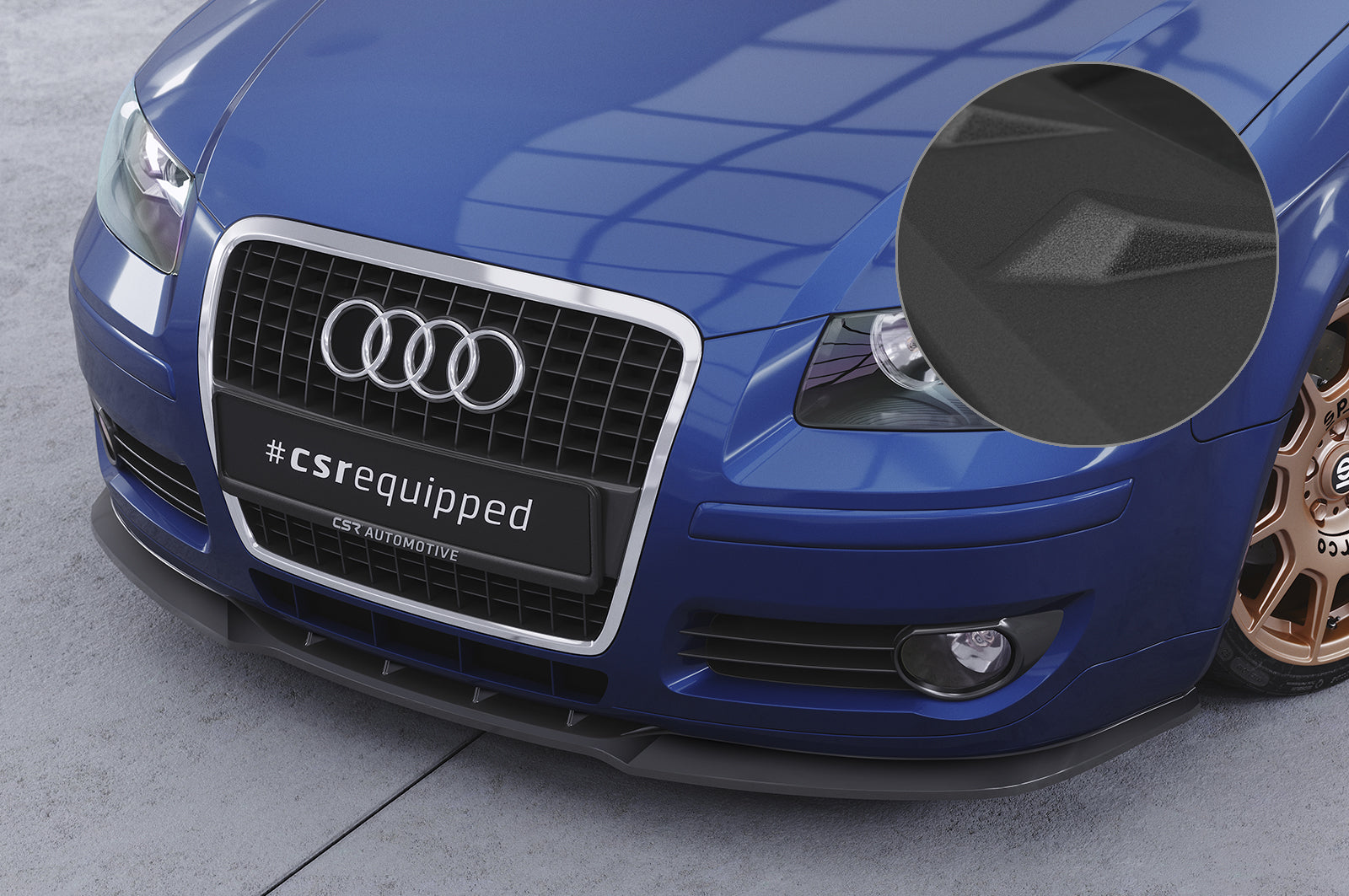 Audi A3 8P/8PA Front Splitter CSL497-G