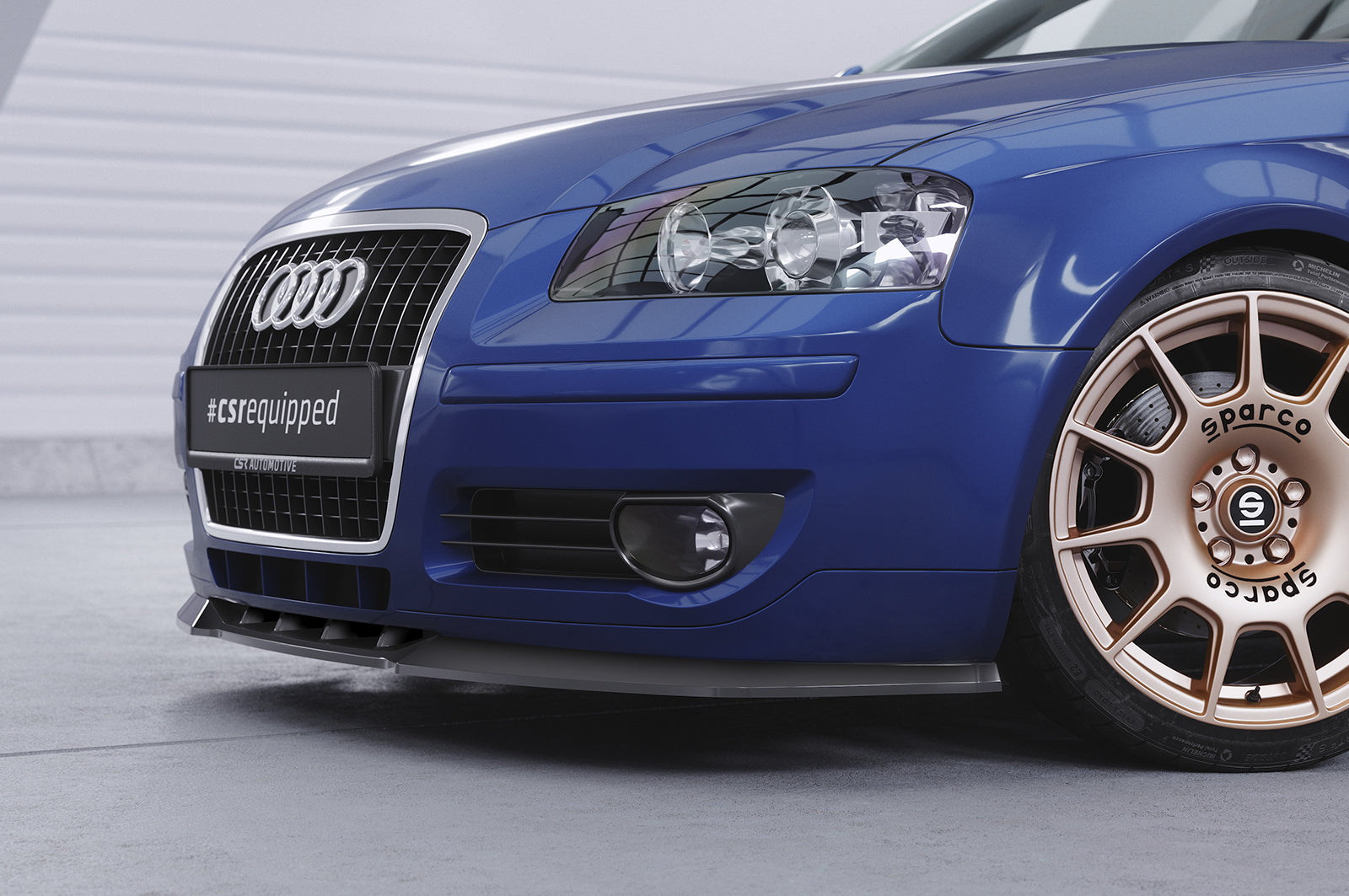Audi A3 8P/8PA Front Splitter CSL497-G
