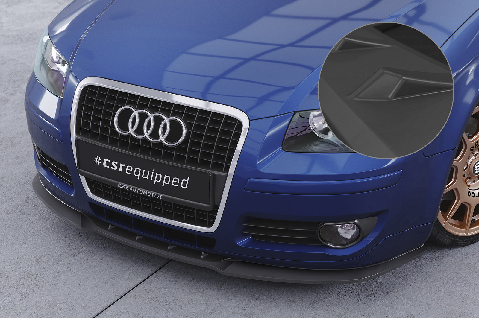 Audi A3 8P/8PA Front Splitter CSL497-G