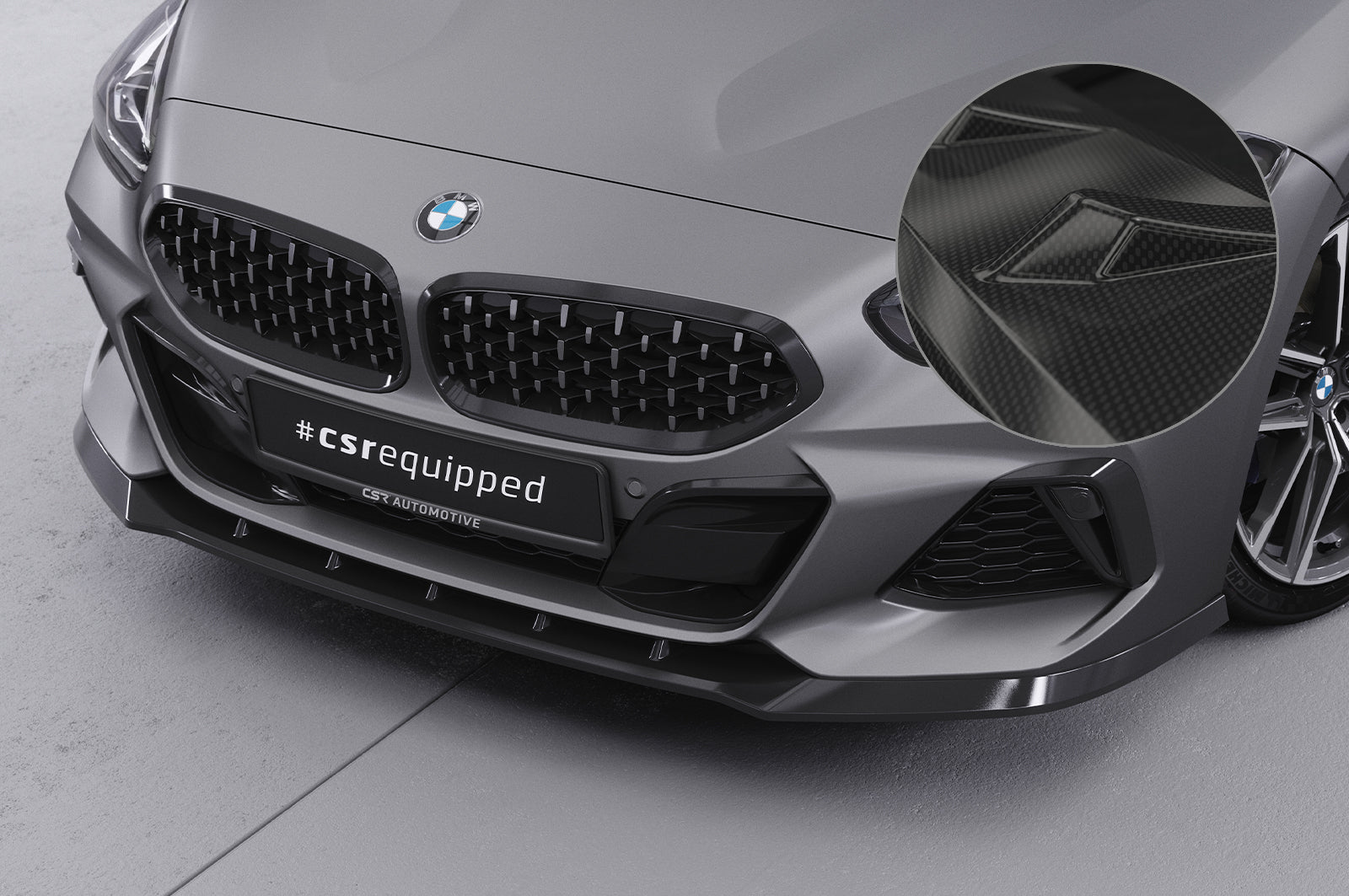 BMW Z4 G29 M Sport/M40i Front Splitter CSL498-G