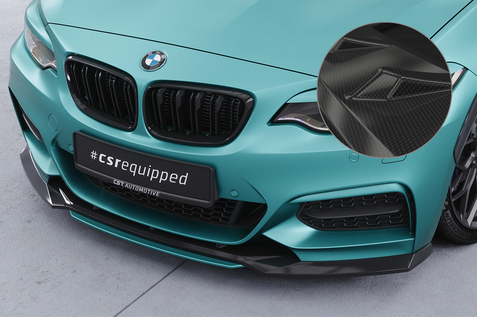 BMW 2 F22/F23 M Sport Front Splitter CSL514-G