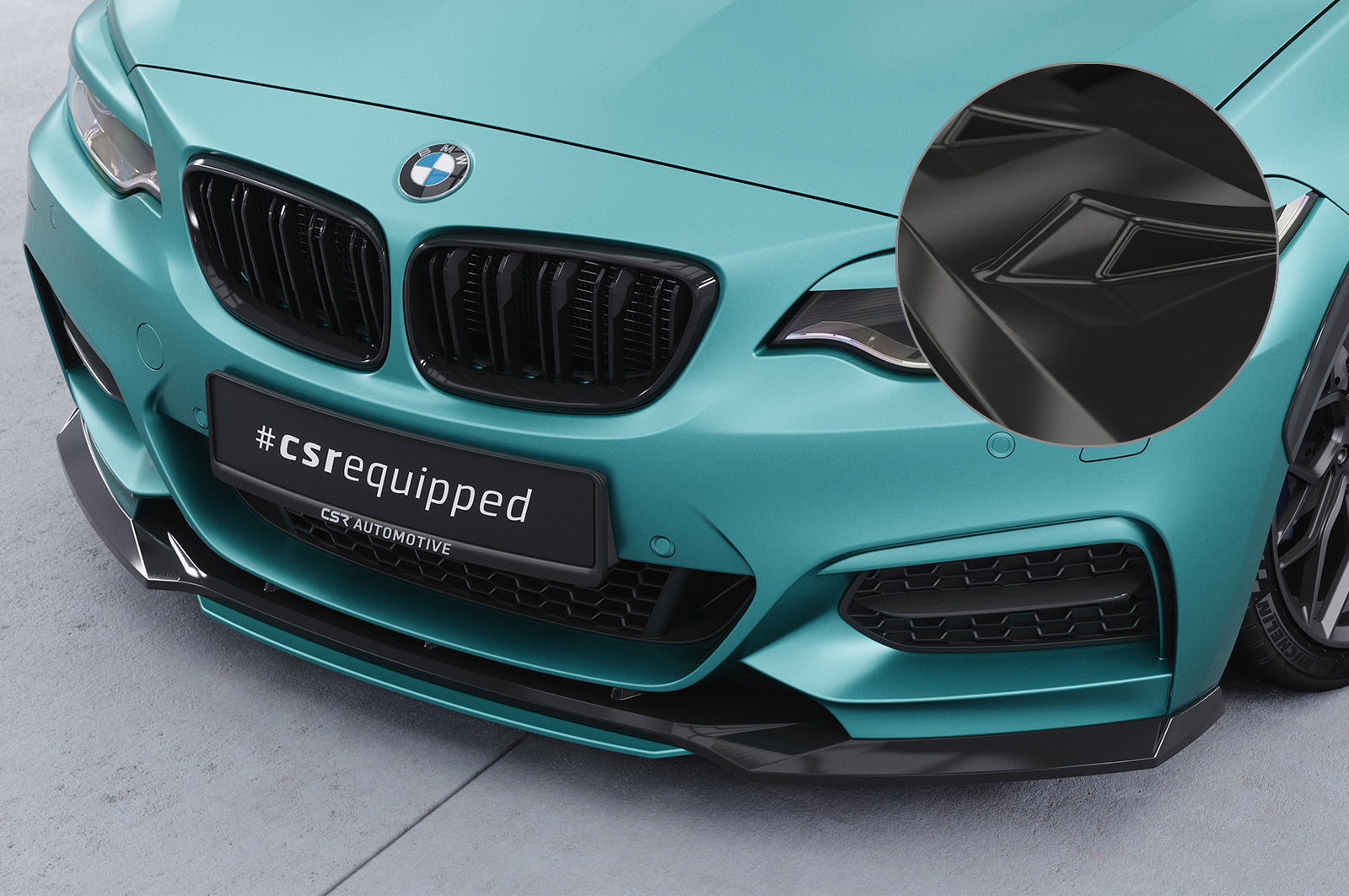 BMW 2 F22/F23 M Sport Front Splitter CSL514-G