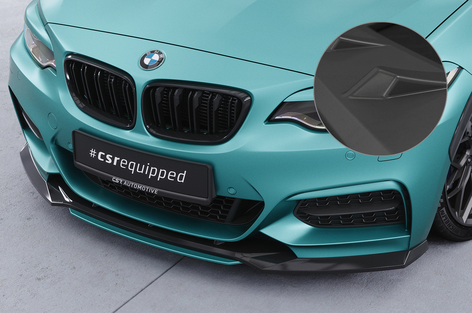 BMW 2 F22/F23 M Sport Front Splitter CSL514-G
