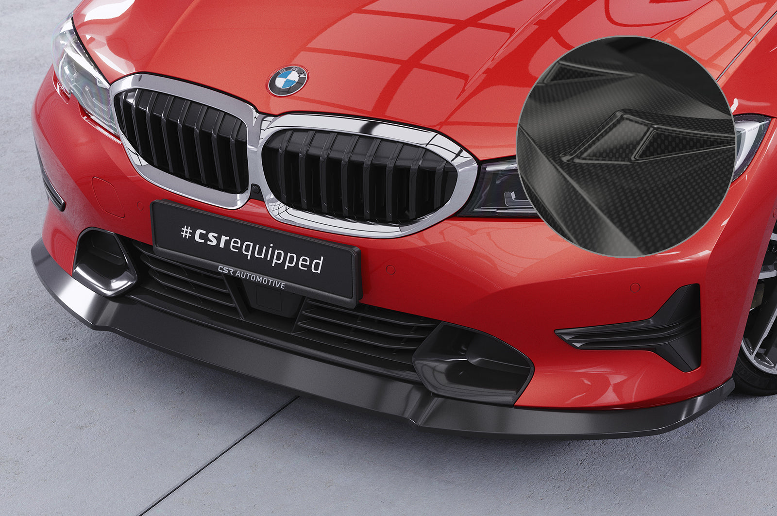BMW 3 G20/G21 Front Splitter CSL526-G
