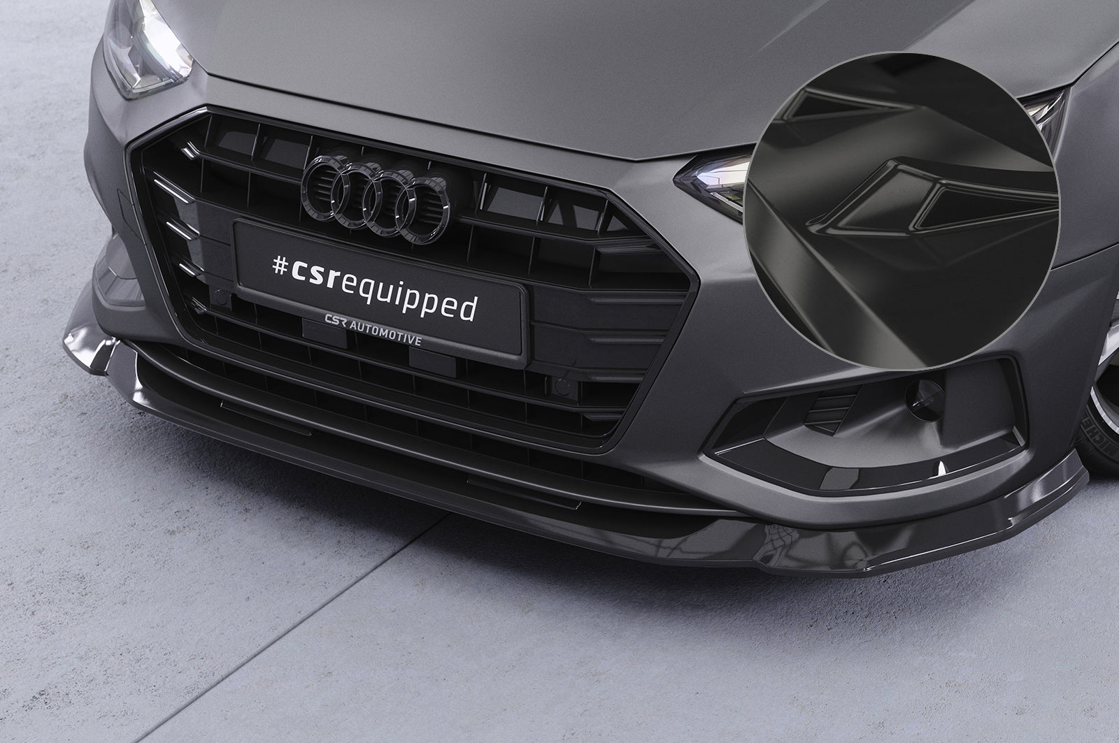 Audi A4 B9 8W Front Splitter CSL530-G