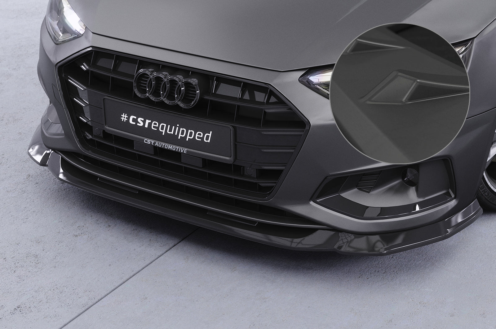 Audi A4 B9 8W Front Splitter CSL530-G