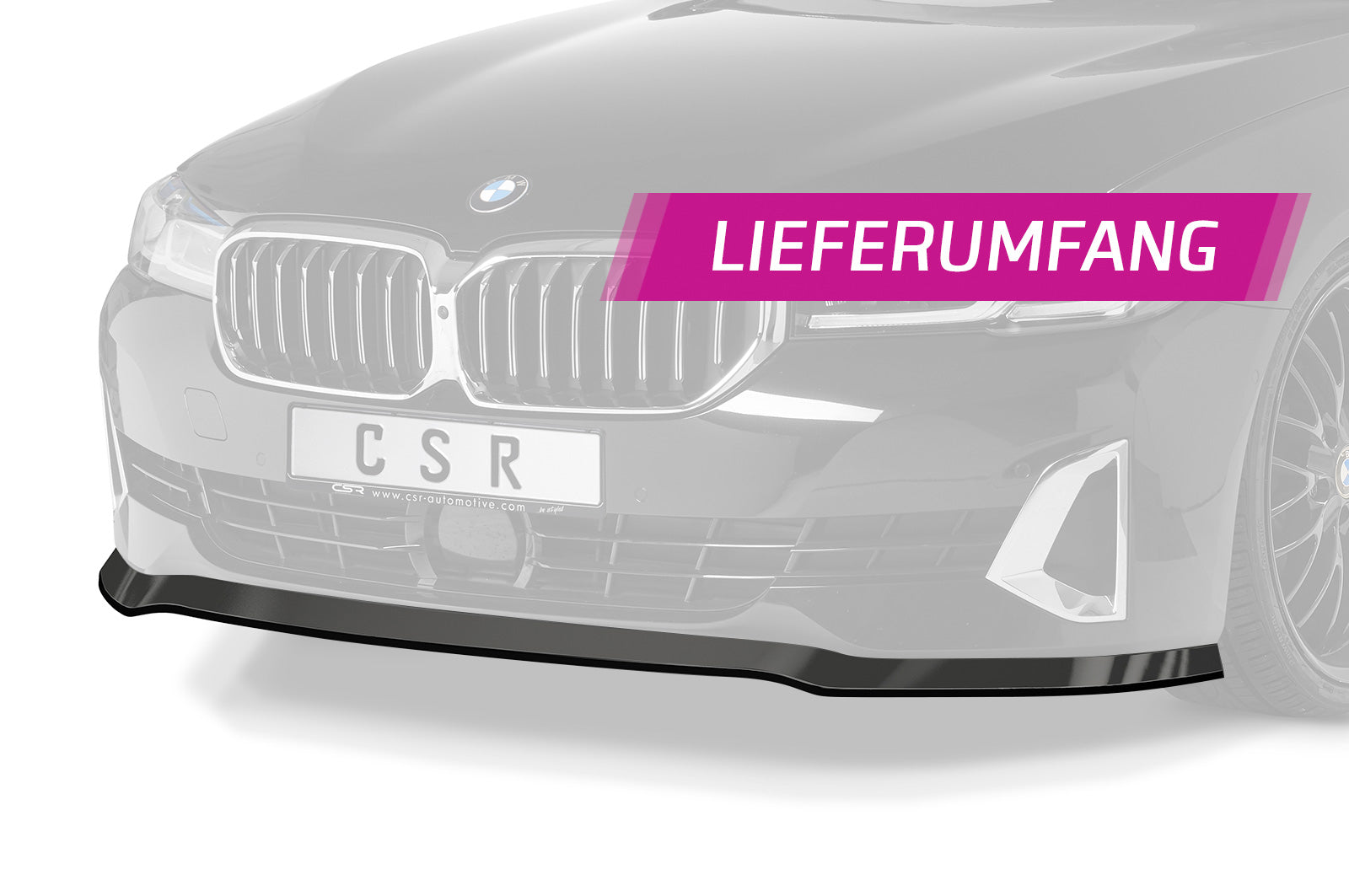 BMW 5 G30/G31 LCI Front Splitter CSL531-G