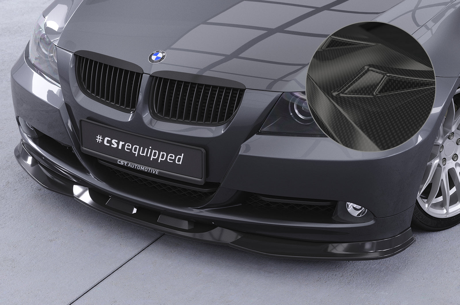 BMW 3 E90/E91 Front Splitter CSL536-G