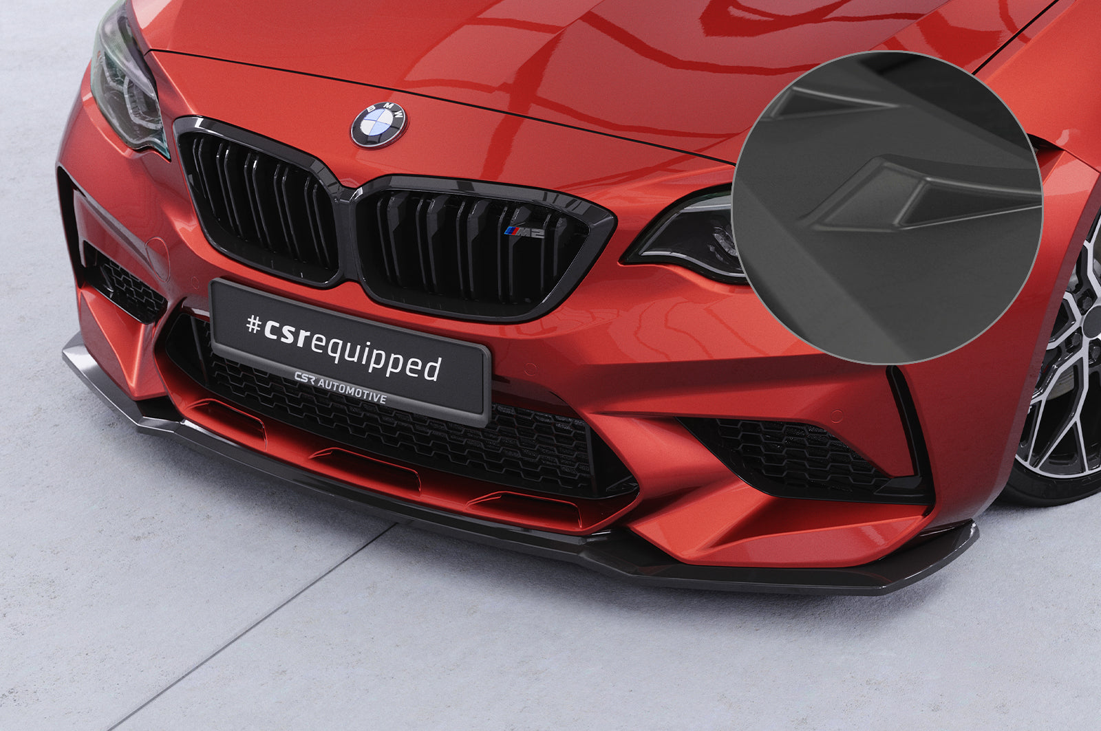 BMW M2 F87 Front Splitter CSL540-G