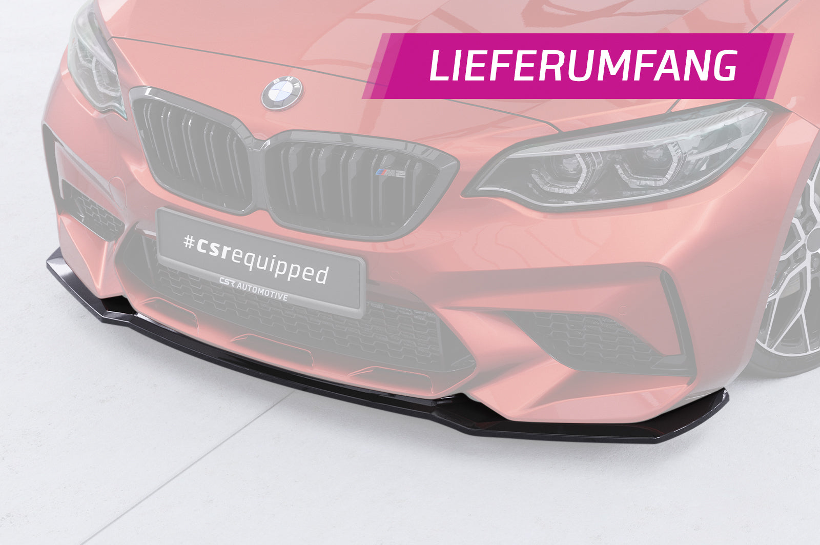 BMW M2 F87 Front Splitter CSL540-G