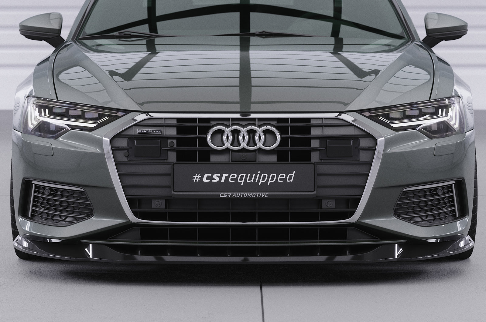 Audi A6 C8 Front Splitter CSL543-G