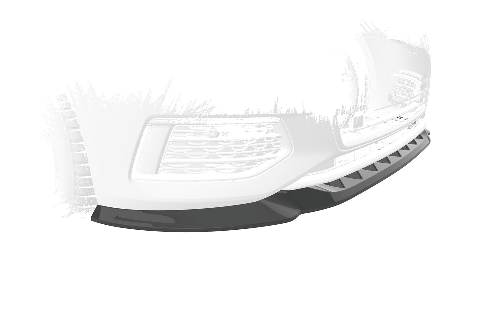 Audi A6 C8 Front Splitter CSL543-G