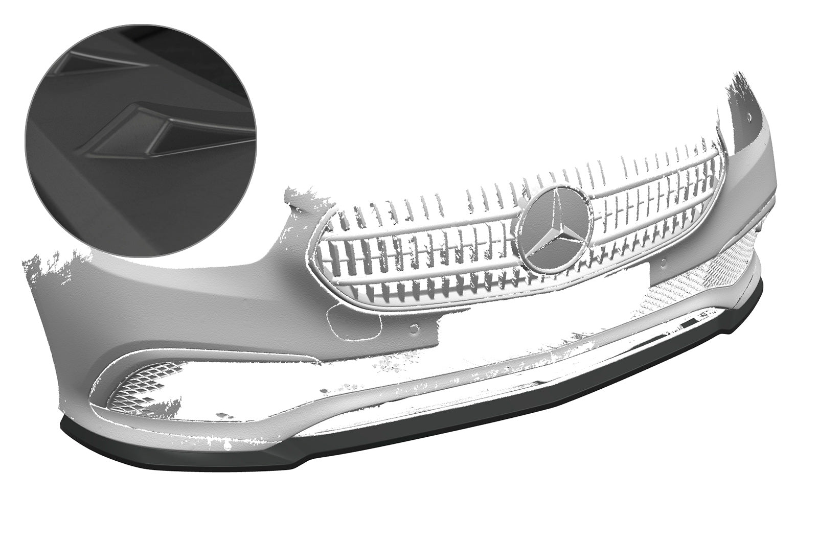Mercedes-Benz E W213/S213 Front Splitter CSL557-G