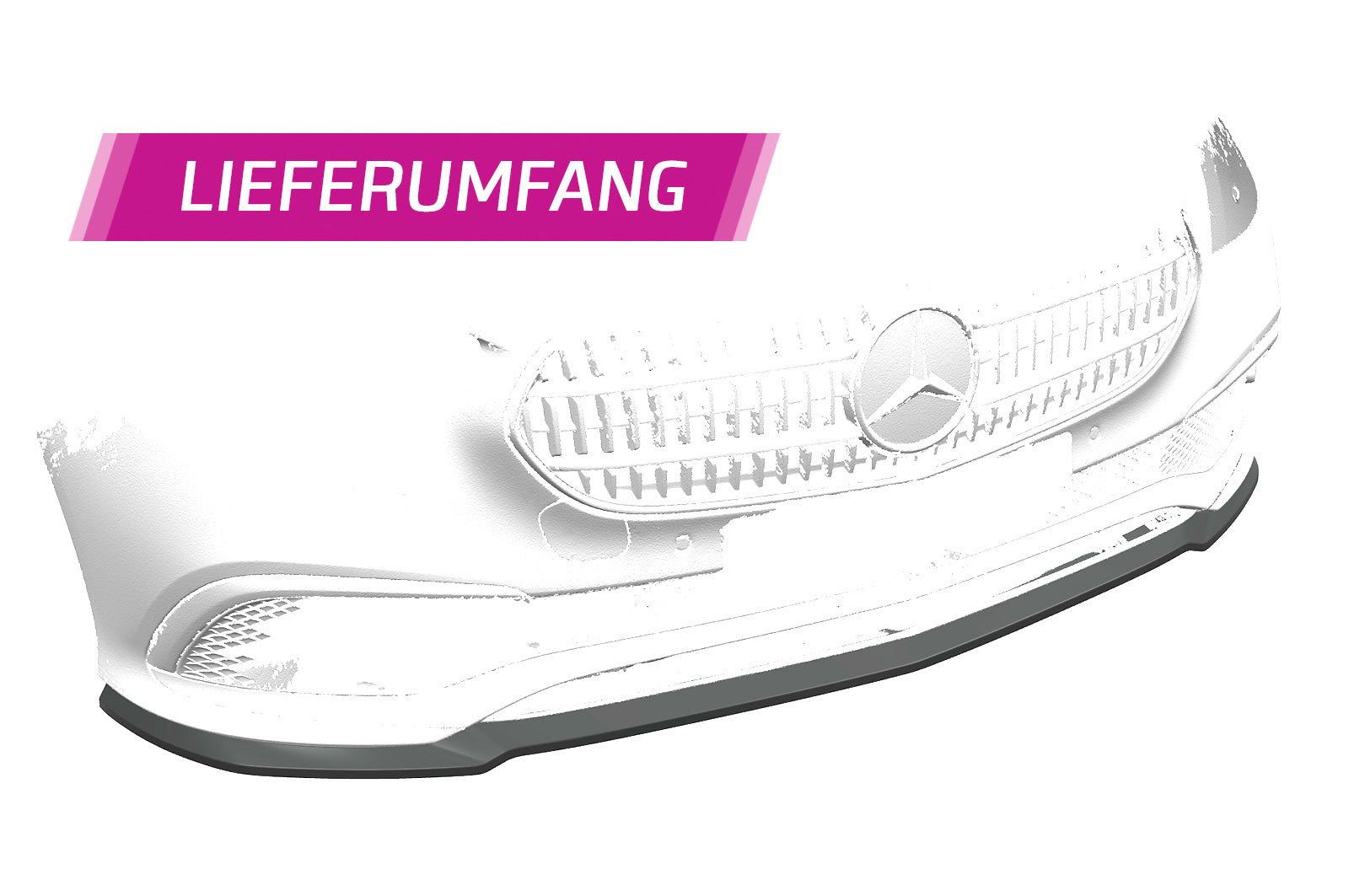 Mercedes-Benz E W213/S213 Front Splitter CSL557-G