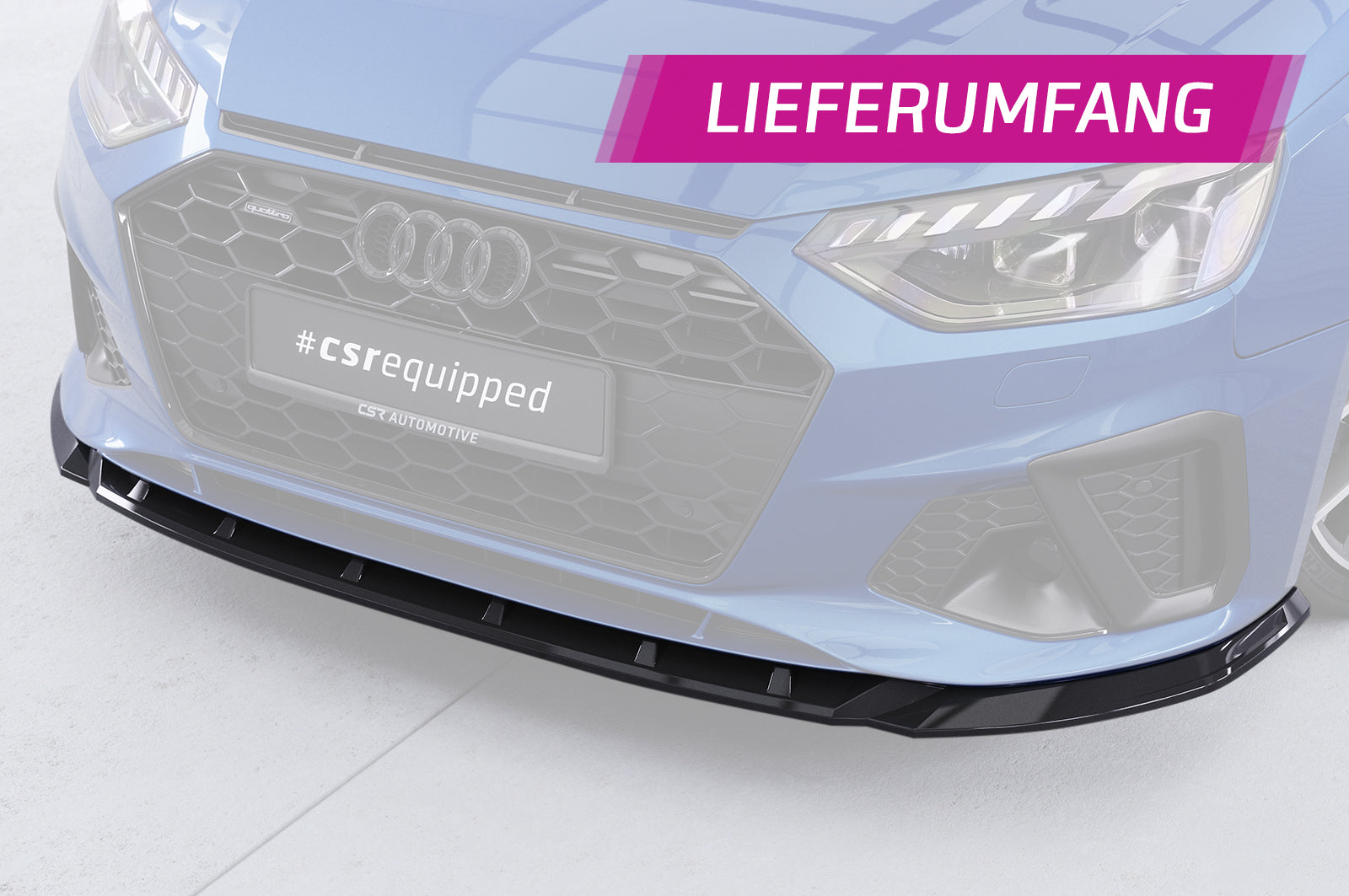 Audi A4/S4 B9 8W Front Splitter CSL561-G