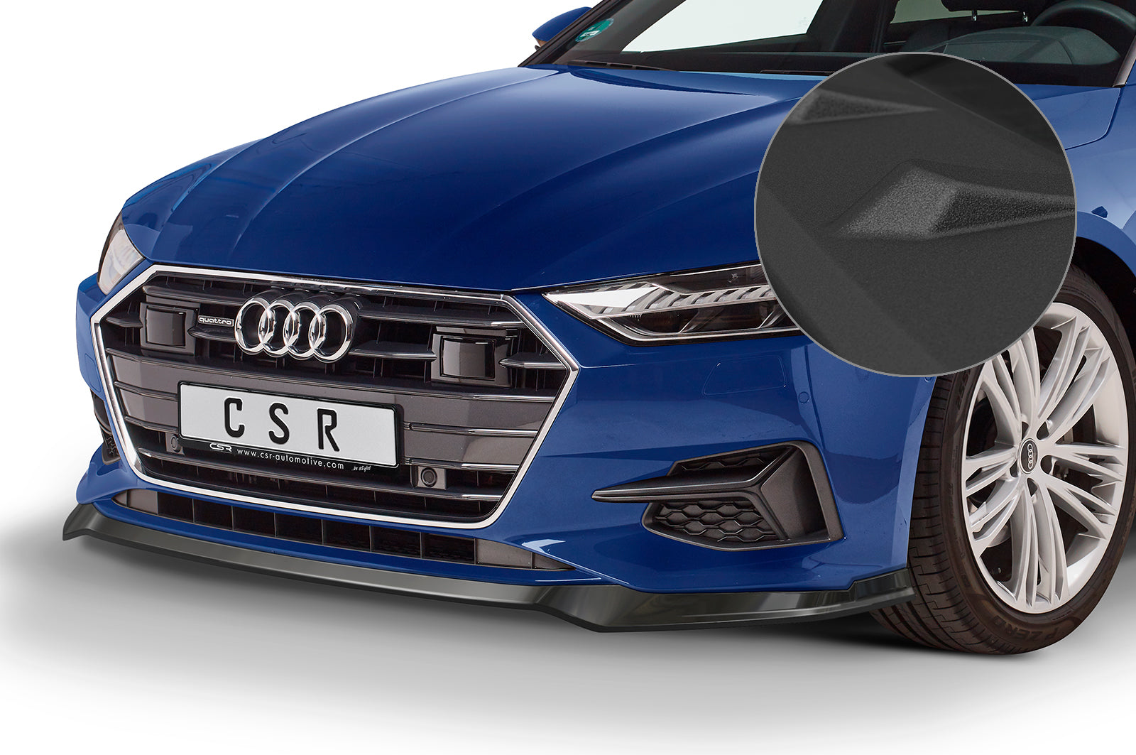 Audi A7 C8 Front Splitter CSL563-G