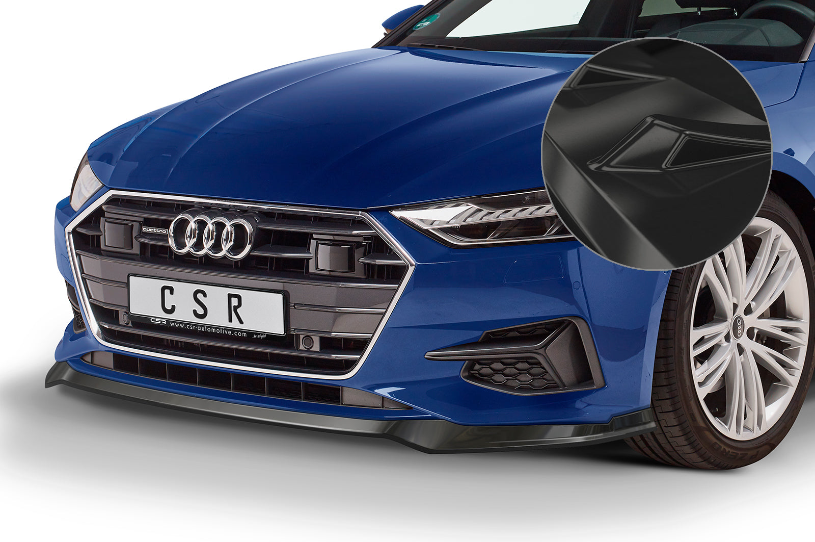 Audi A7 C8 Front Splitter CSL563-G