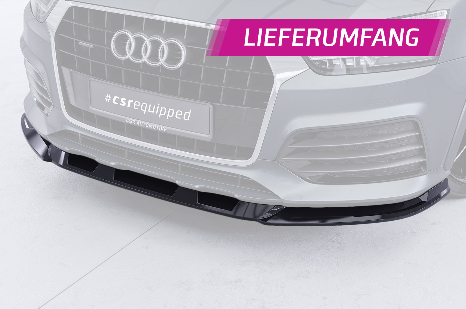Audi Q3 8U Front Splitter CSL570-G
