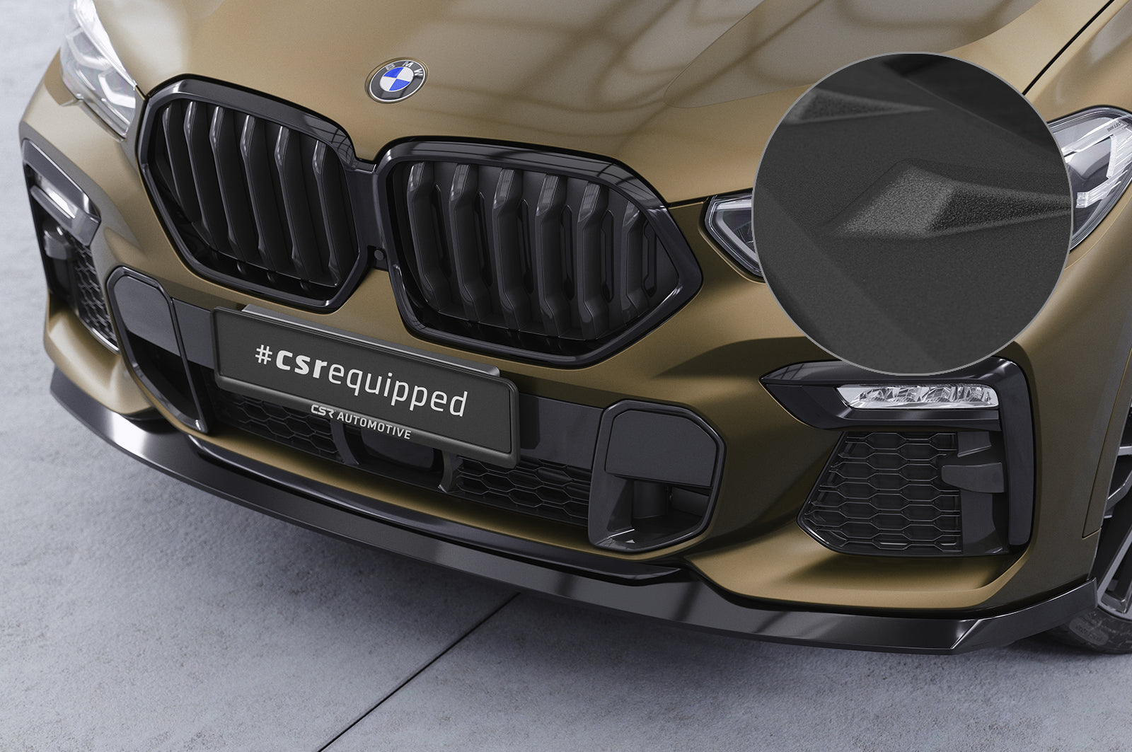 BMW X6 G06 M Sport/M50i Front Splitter CSL589-G