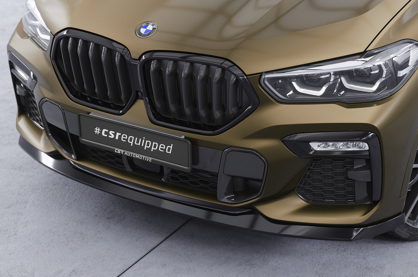 BMW X6 G06 M Sport/M50i Front Splitter CSL589-G