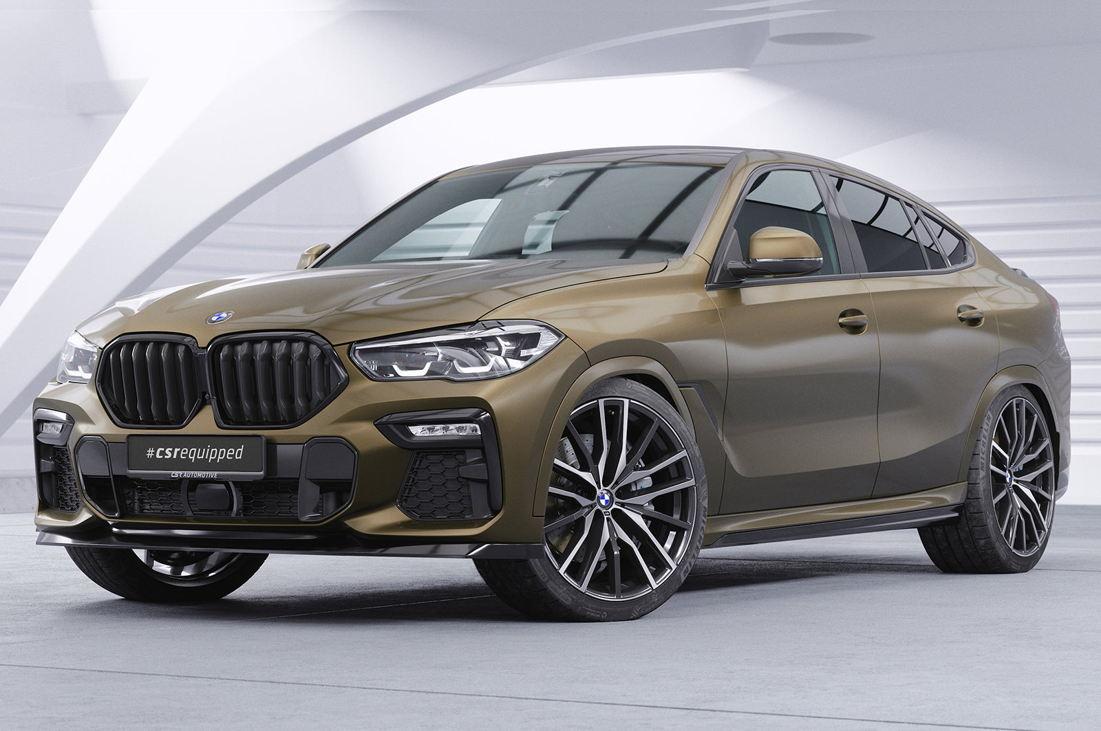 BMW X6 G06 M Sport/M50i Front Splitter CSL589-G