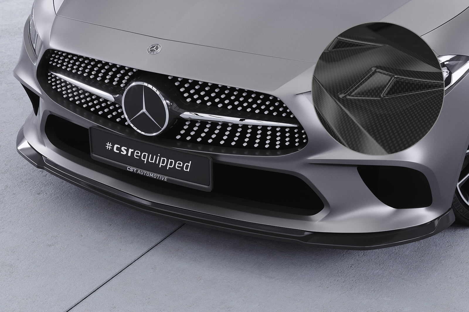 Mercedes-Benz CLS C257 Front Splitter CSL599-G