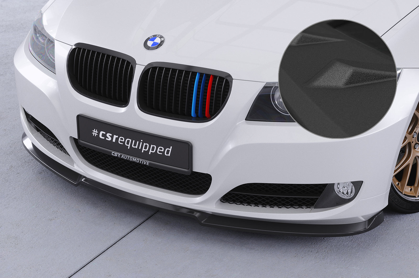 BMW 3 E90/E91 LCI Front Splitter CSL602-G