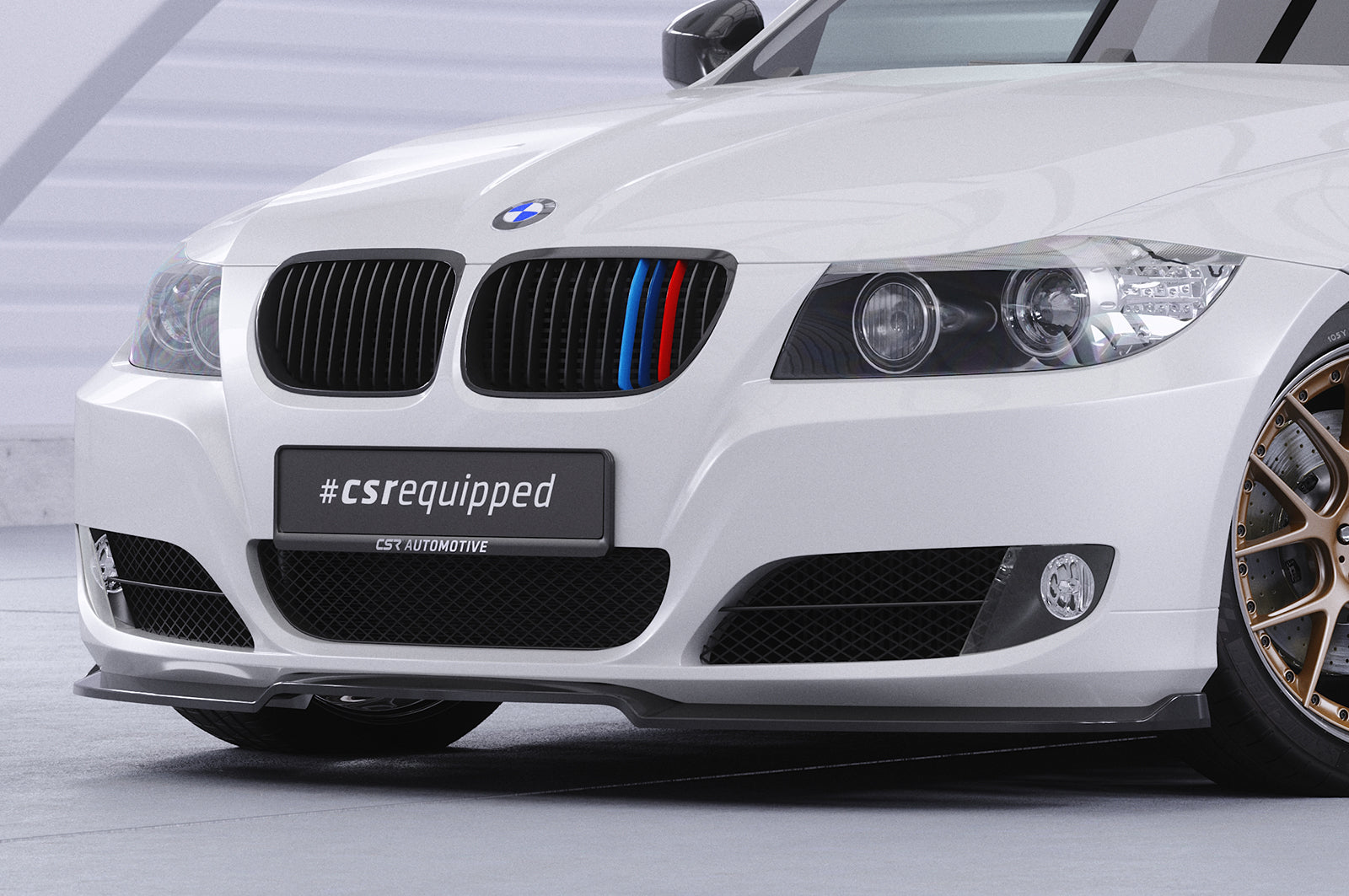 BMW 3 E90/E91 LCI Front Splitter CSL602-G