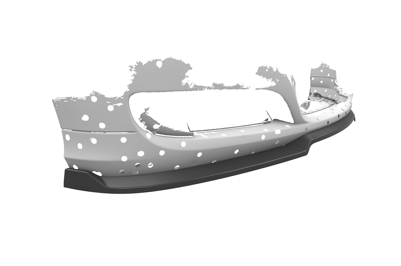 BMW 3 E90/E91 LCI Front Splitter CSL602-G