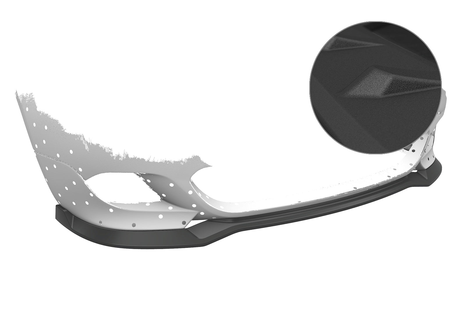 BMW 5 E60/E61 M Sport Front Splitter CSL603-G