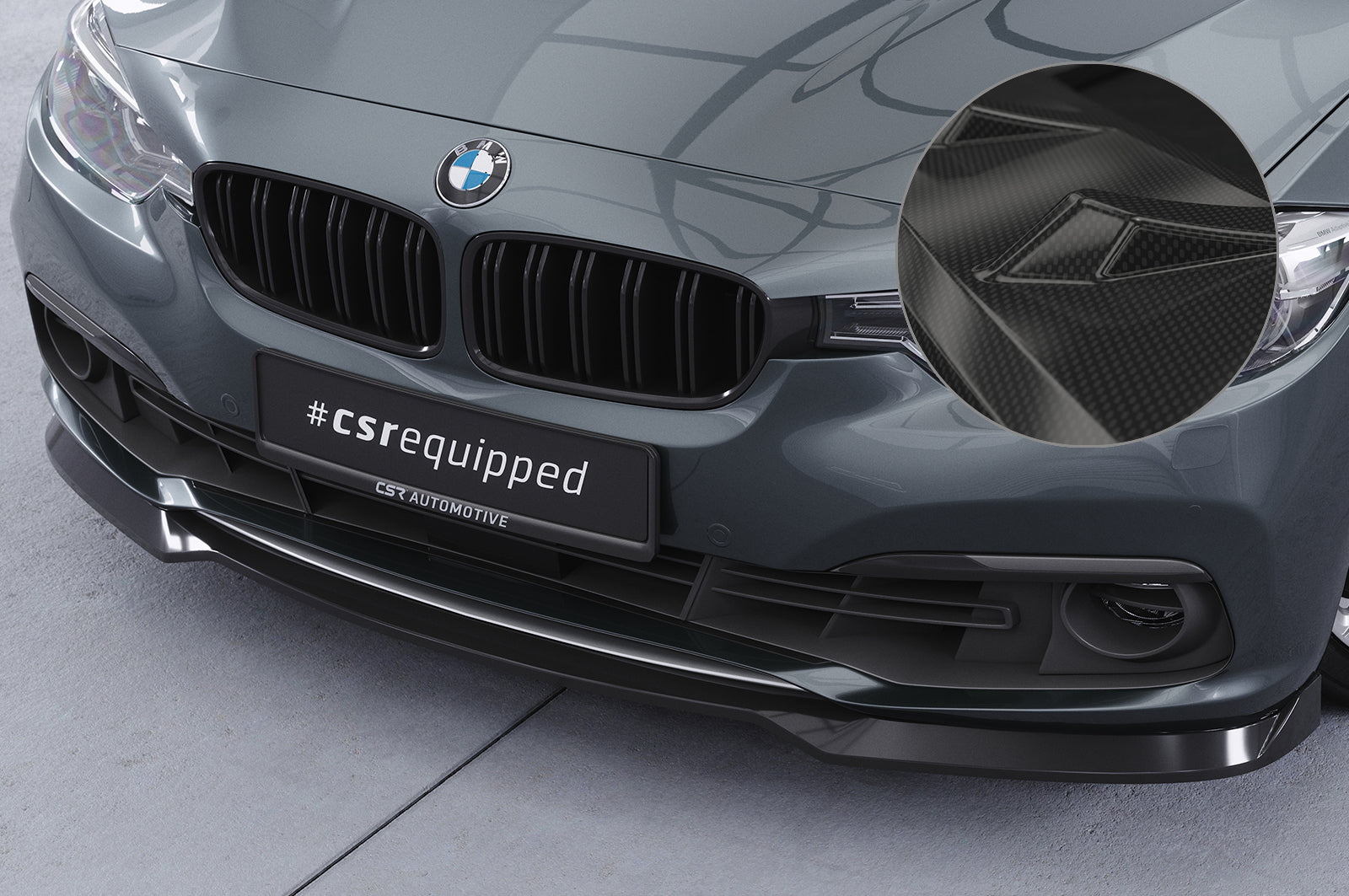 BMW 3 F30/F31 LCI Front Splitter CSL604-G