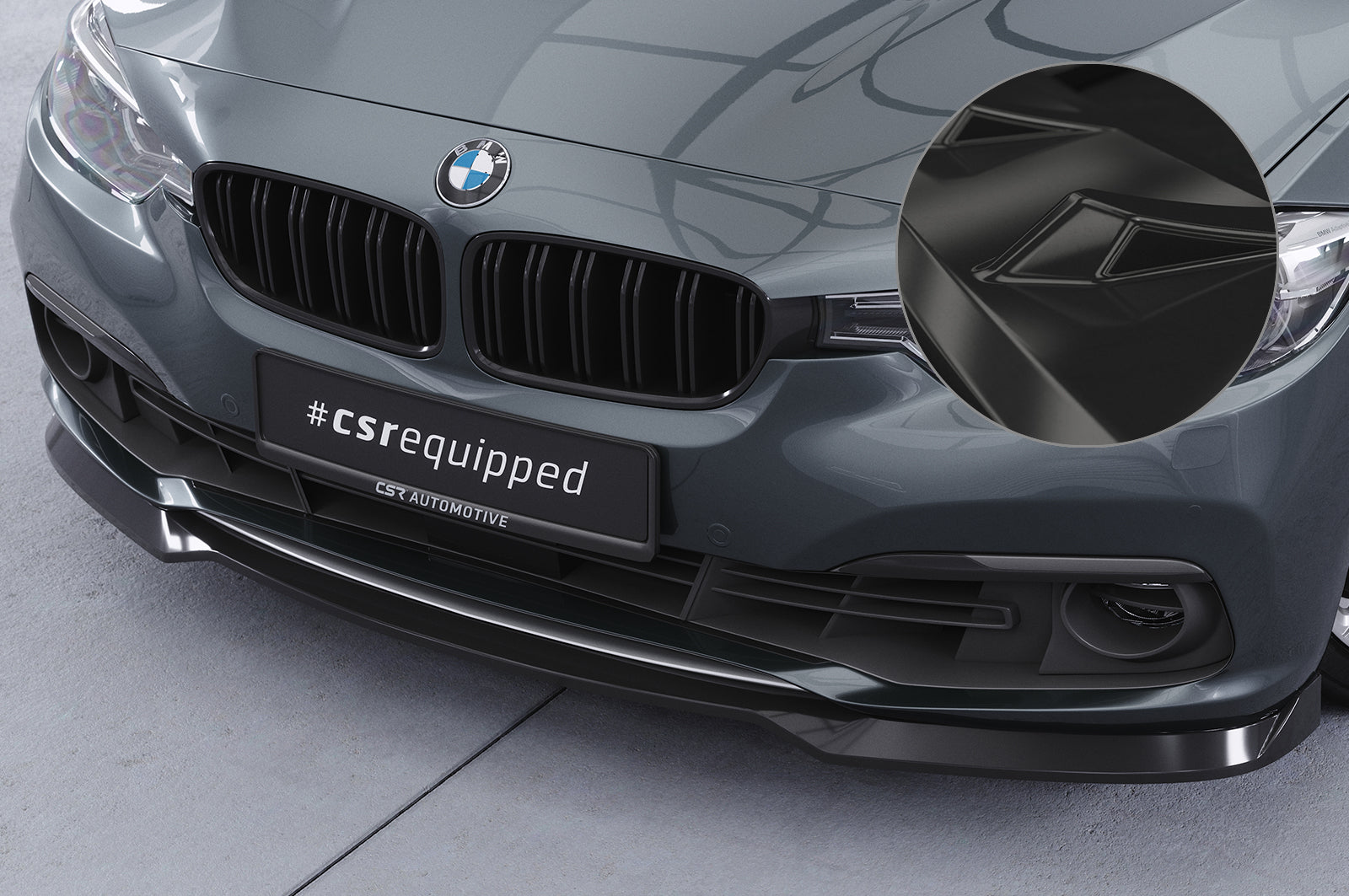 BMW 3 F30/F31 LCI Front Splitter CSL604-G
