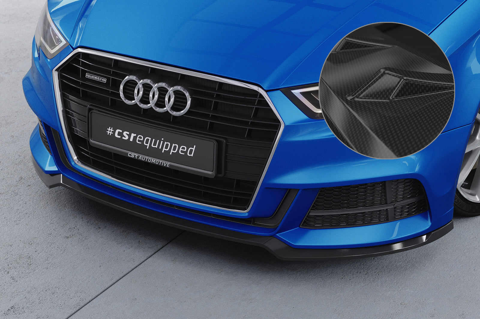 Audi A3 S-Line/S3 8V Front Splitter CSL612-G