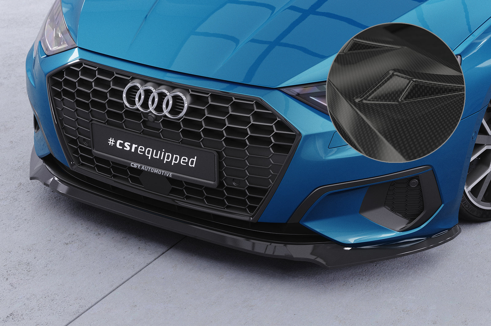Audi A3 8Y Front Splitter CSL616-G