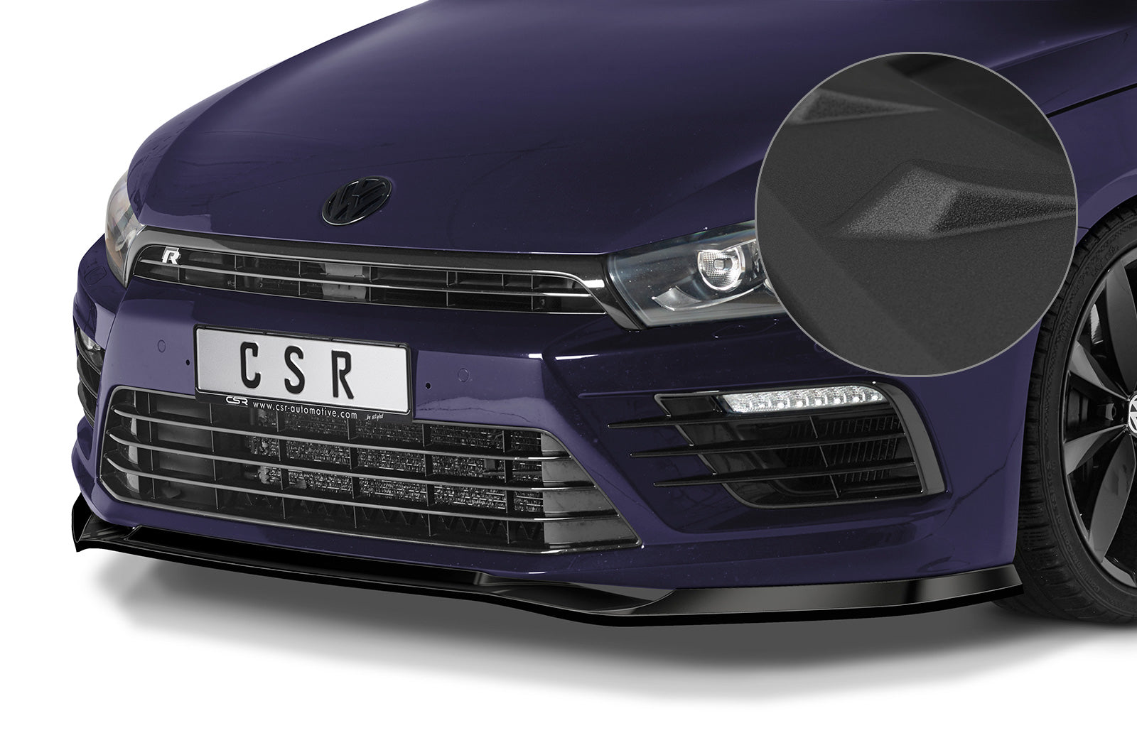 VW Scirocco 13 R Front Splitter CSL617-G