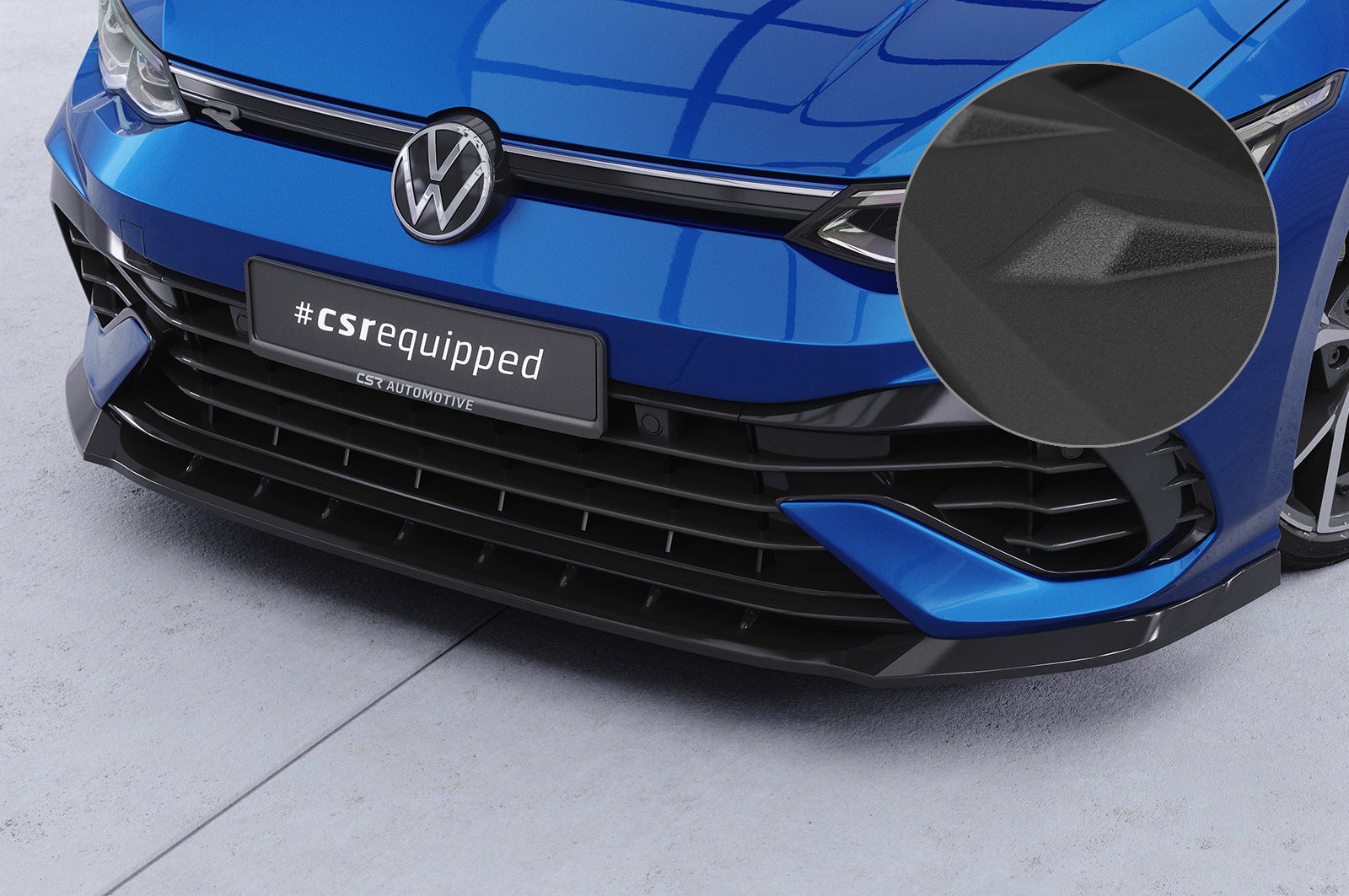 VW Golf 8 R Front Splitter CSL618-G