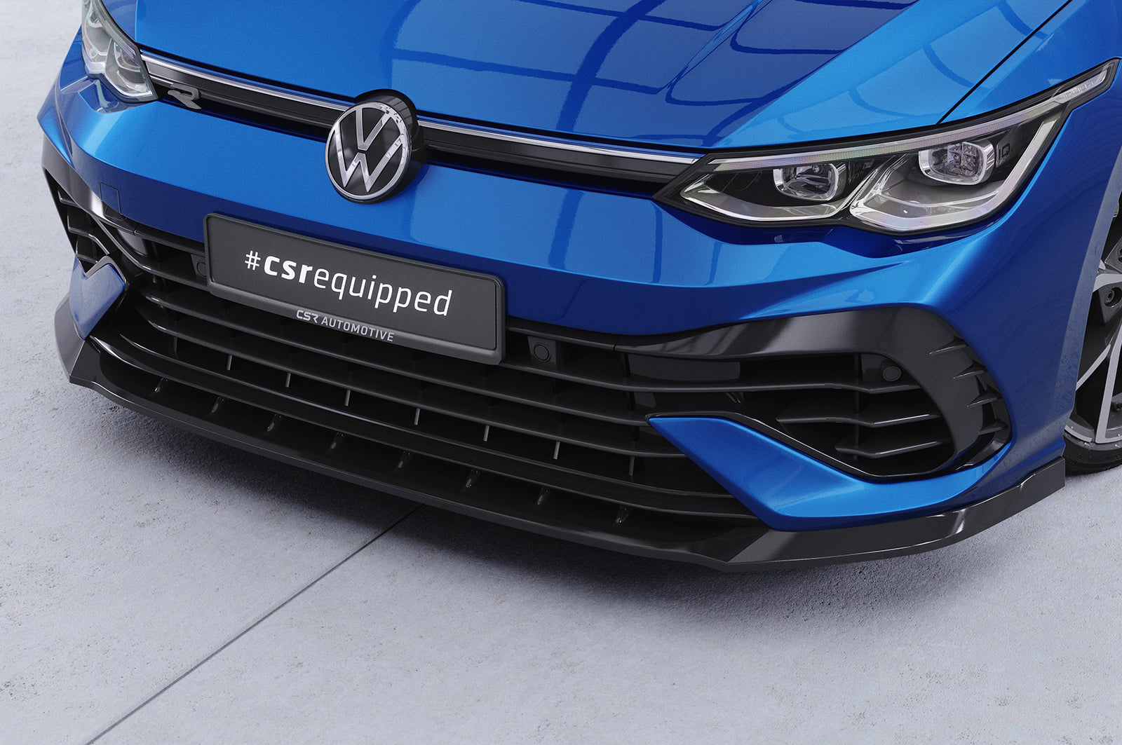 VW Golf 8 R Front Splitter CSL618-G