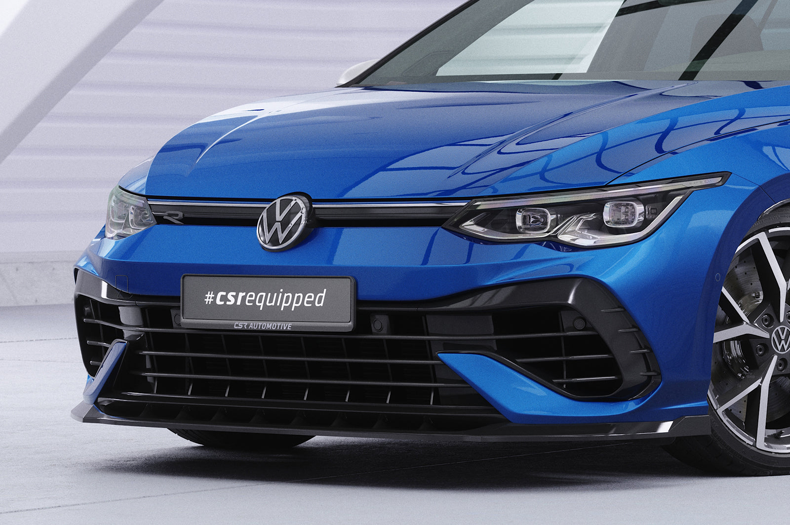 VW Golf 8 R Front Splitter CSL618-G