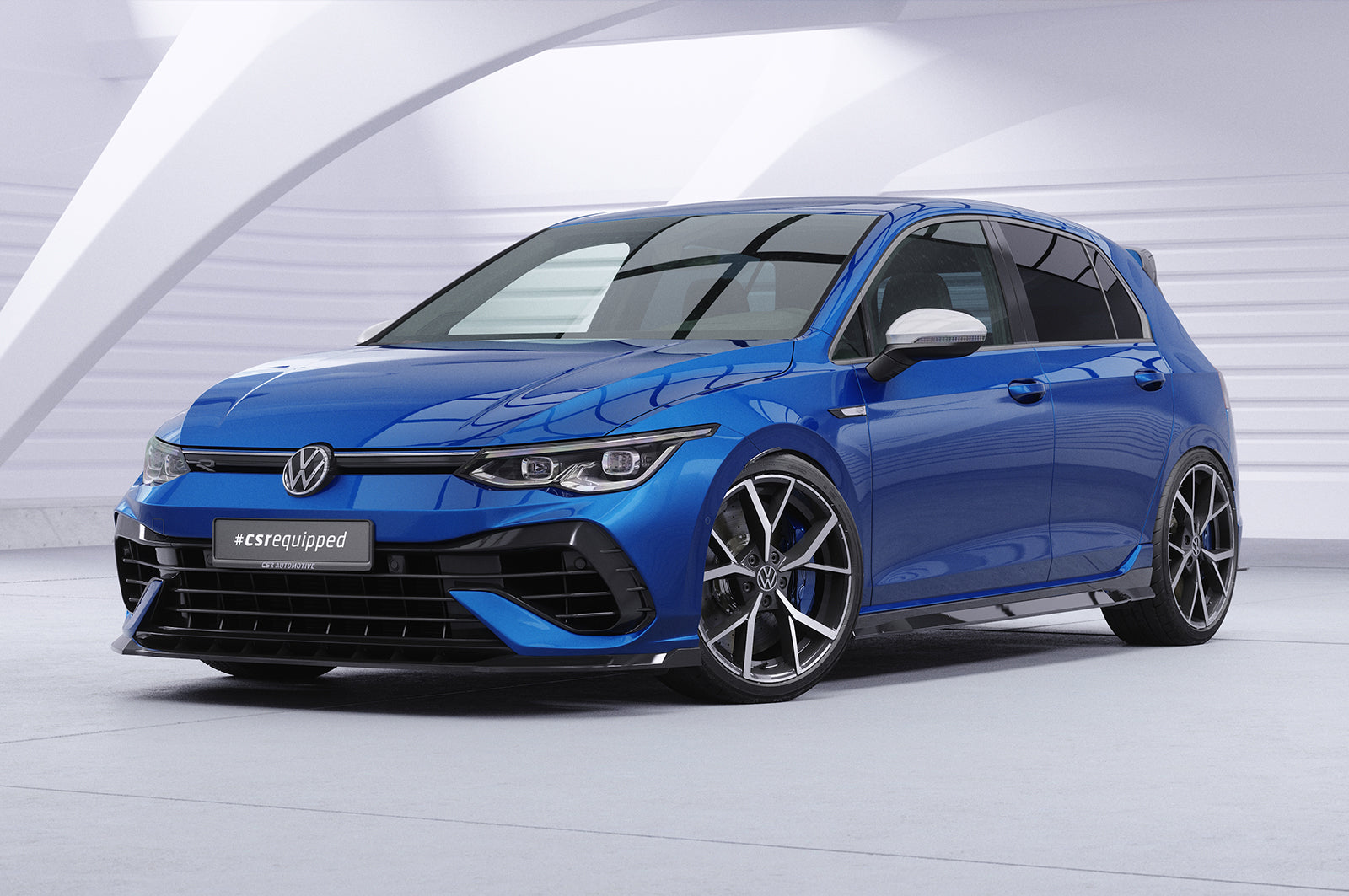 VW Golf 8 R Front Splitter CSL618-G
