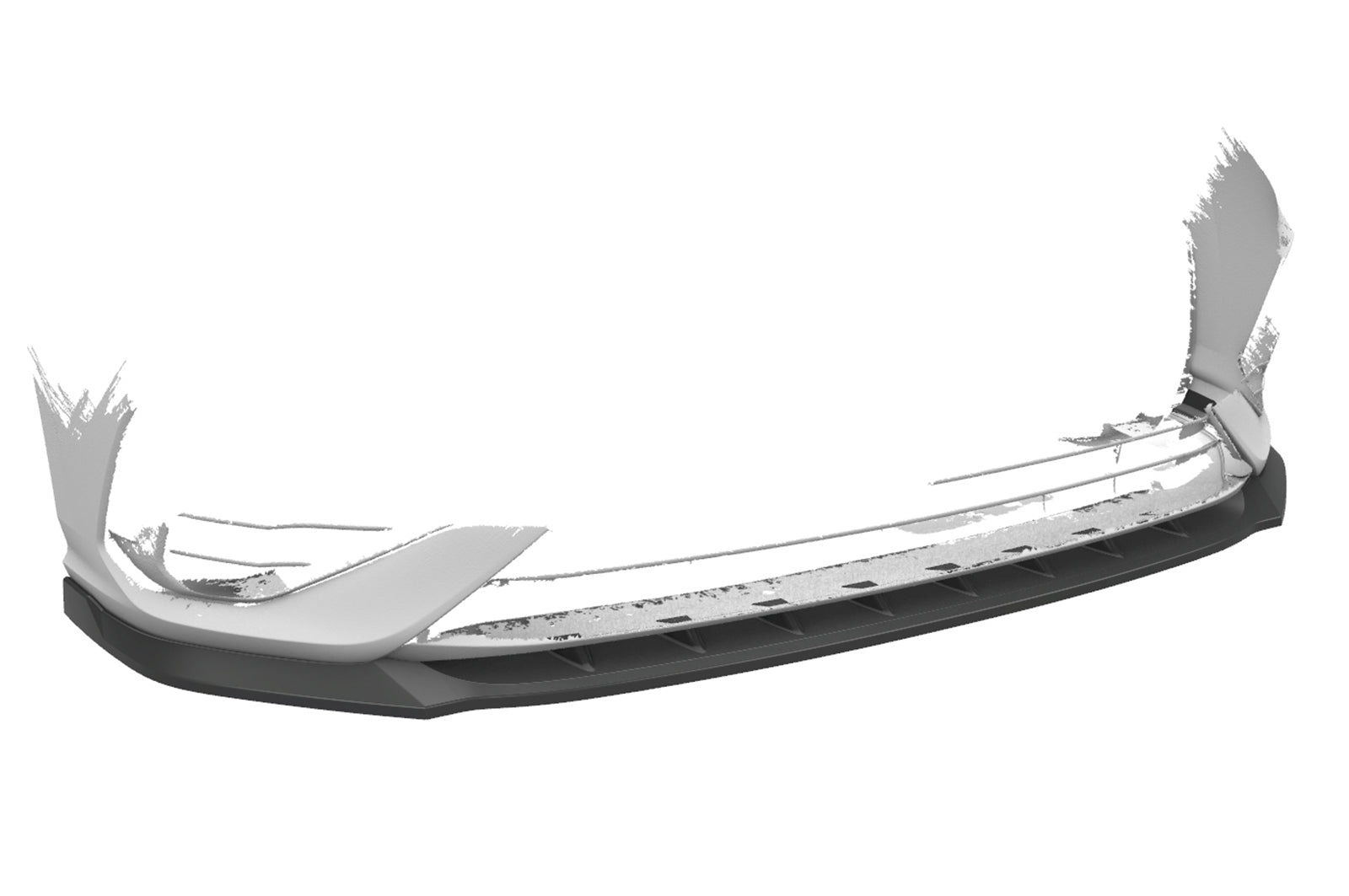 VW Golf 8 R Front Splitter CSL618-G