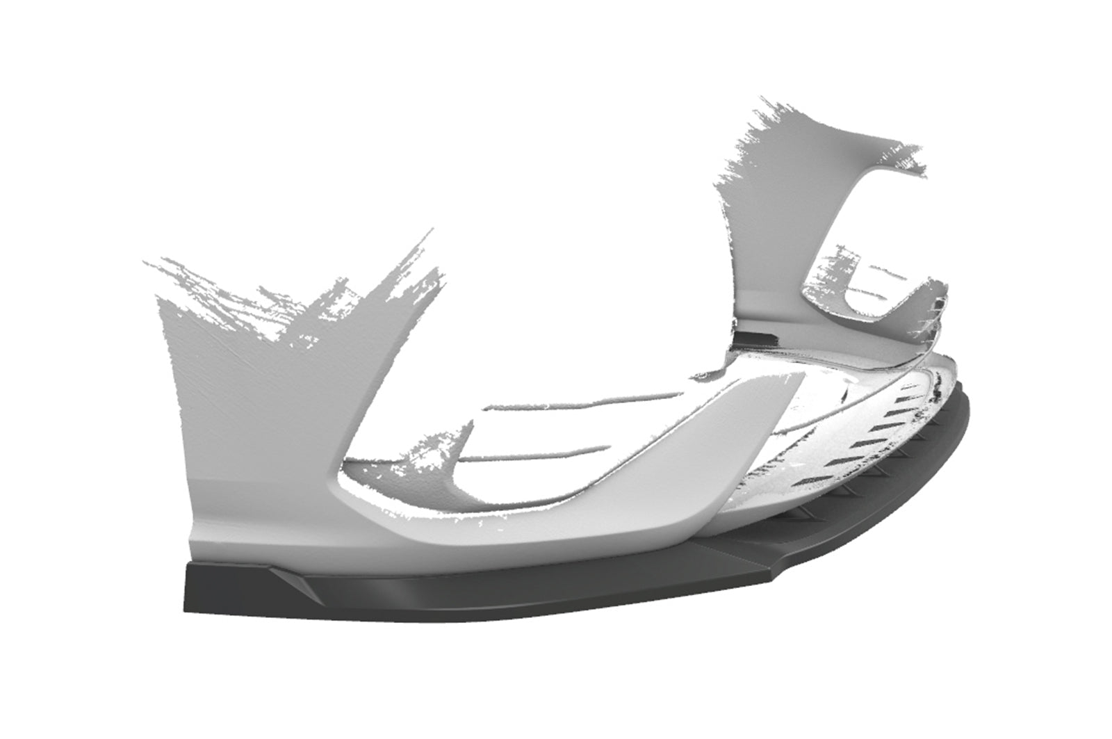VW Golf 8 R Front Splitter CSL618-G