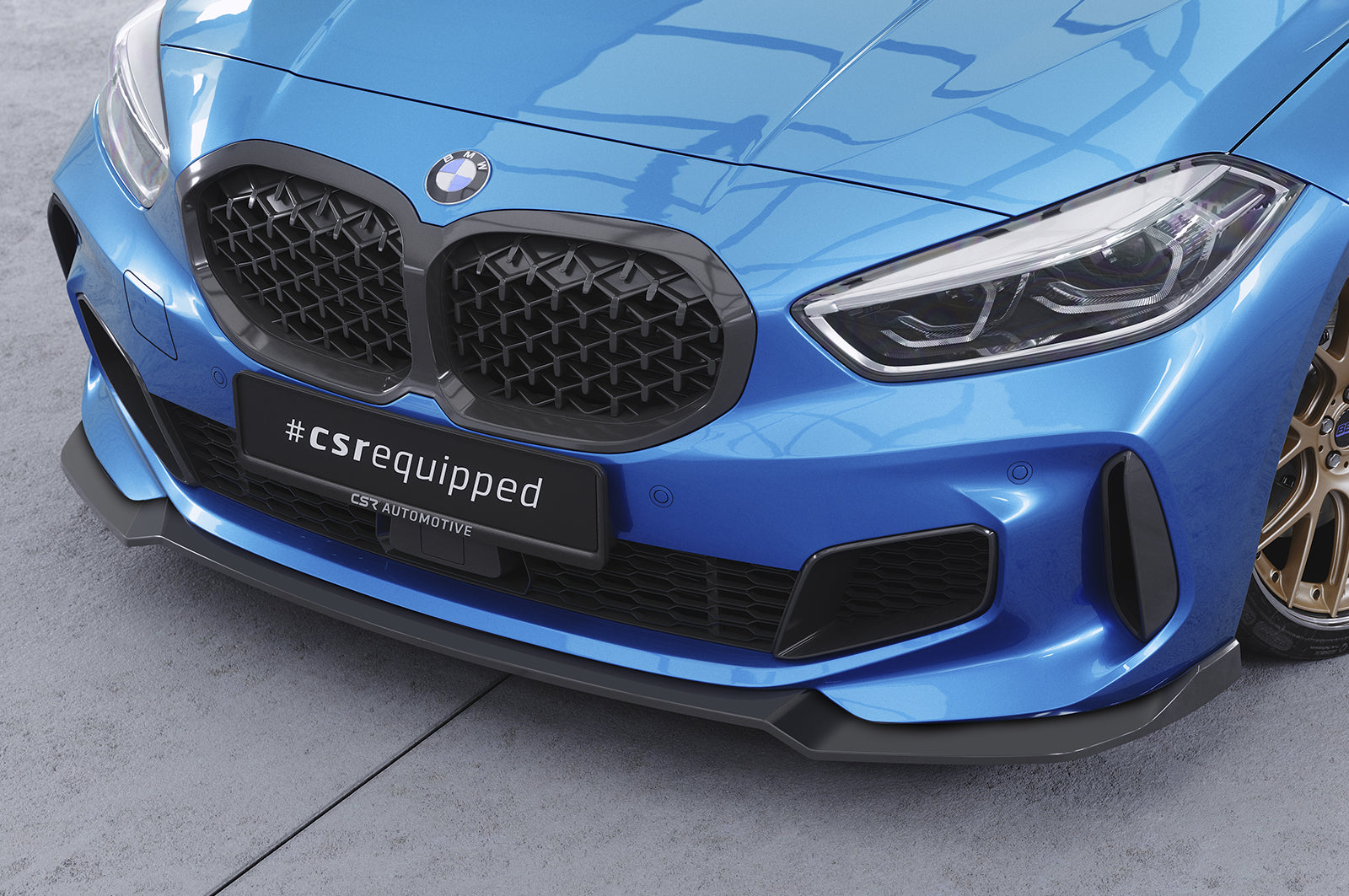 BMW 1 F40 M Sport Front Splitter CSL621-G