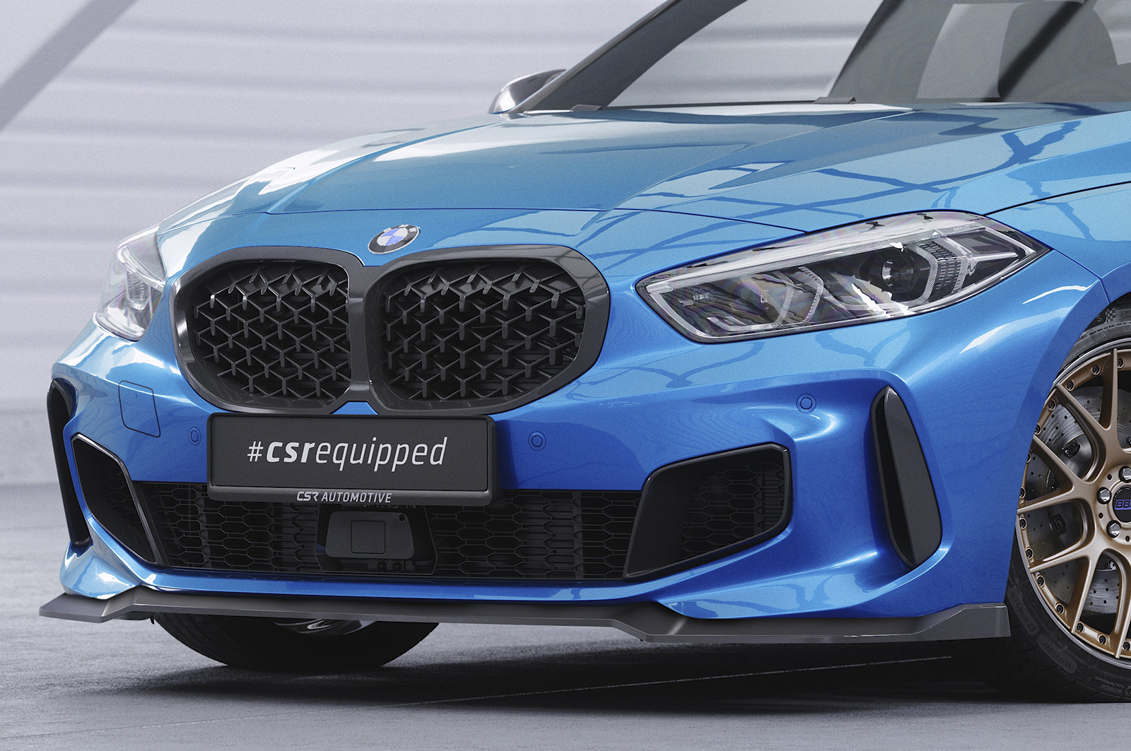 BMW 1 F40 M Sport Front Splitter CSL621-G